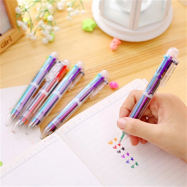6-in-1 Multicolor Ballpoint Pen