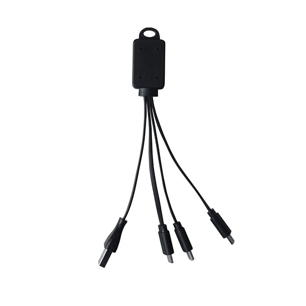 Bamboo 4-in-1 Charging Cable