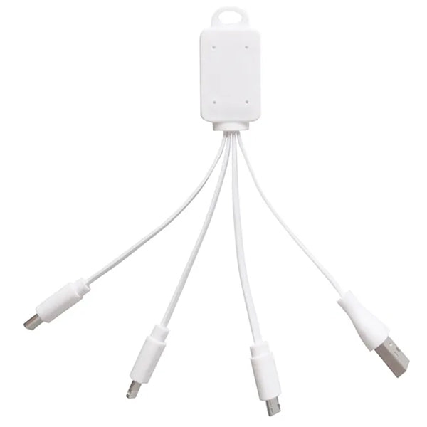 Bamboo 4-in-1 Charging Cable