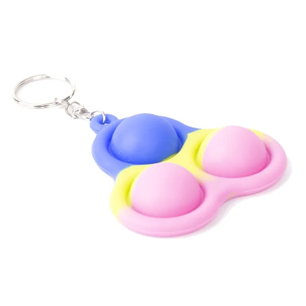 Push Bubble Keychain
