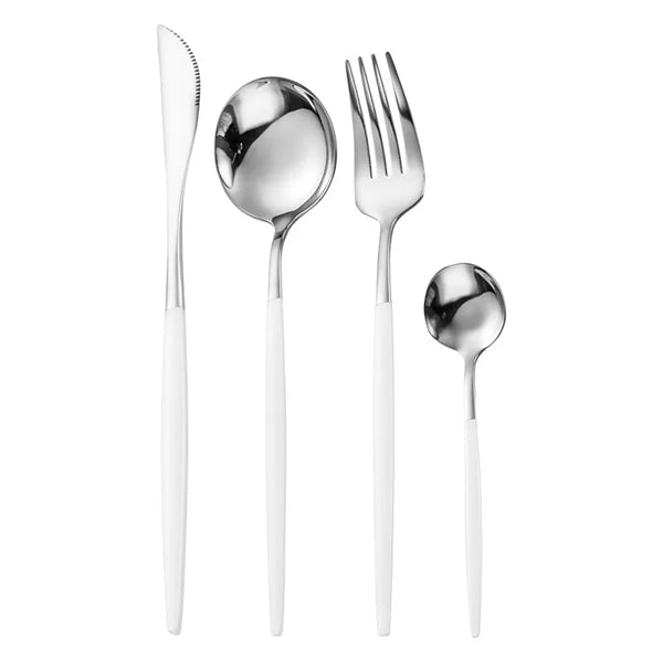 304 Stainless Steel Cutlery 4 Pieces Set