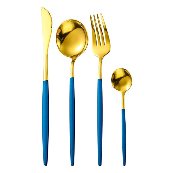 304 Stainless Steel Cutlery 4 Pieces Set