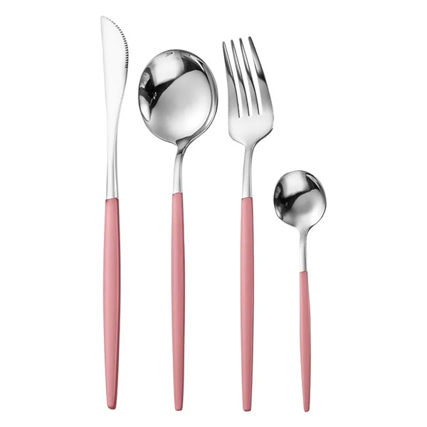 304 Stainless Steel Cutlery 4 Pieces Set