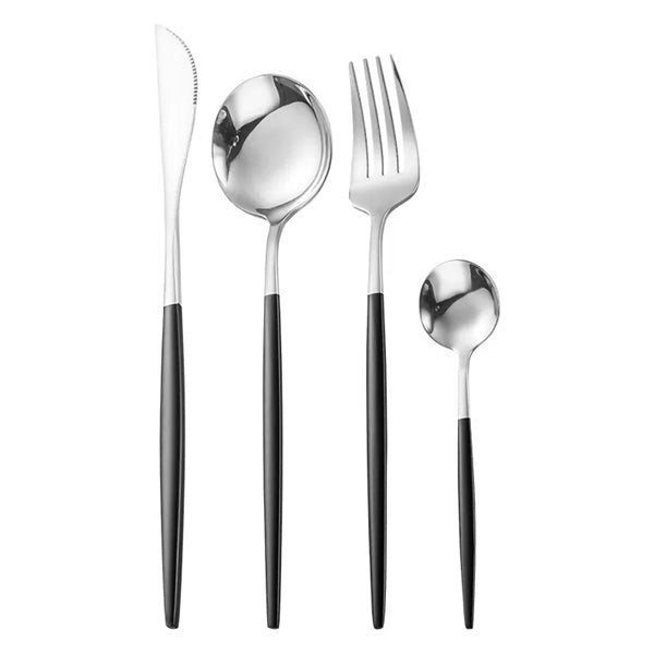 304 Stainless Steel Cutlery 4 Pieces Set