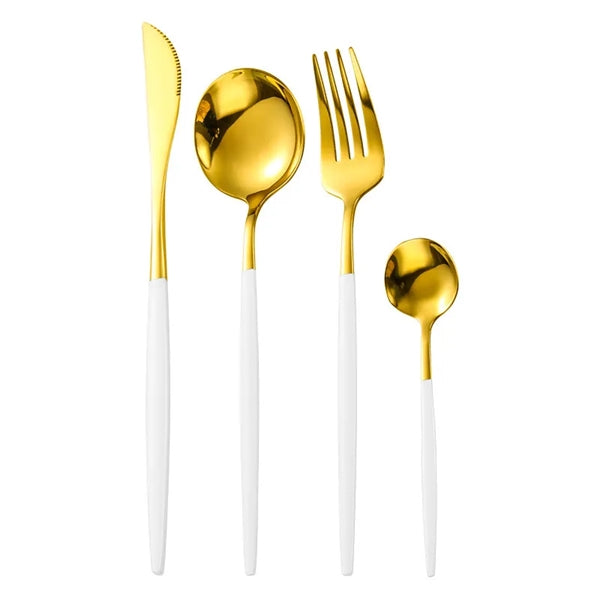 304 Stainless Steel Cutlery 4 Pieces Set