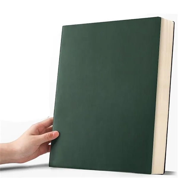 A4 Classic Hardcover Notebook Journal PU Leather
