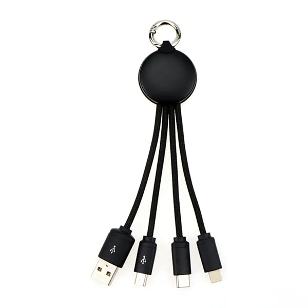 Metallic Light-Up Logo Charging Cable