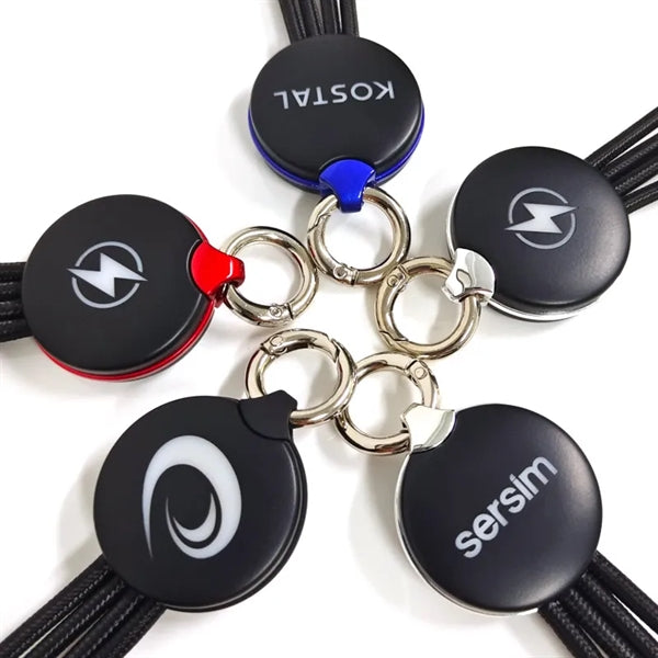 Metallic Light-Up Logo Charging Cable