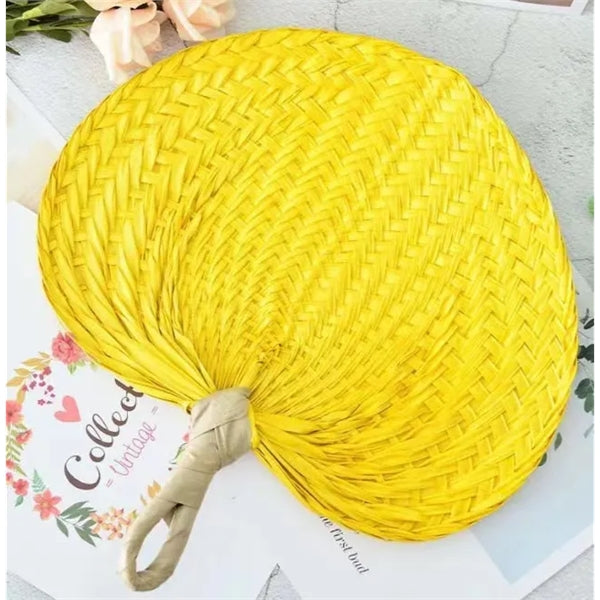 Hand Made Rattan Fan