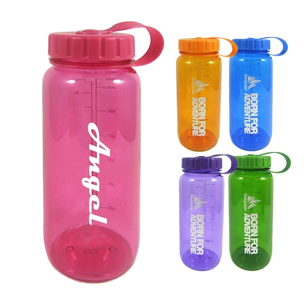 Classic Plastic Sports Water Bottle