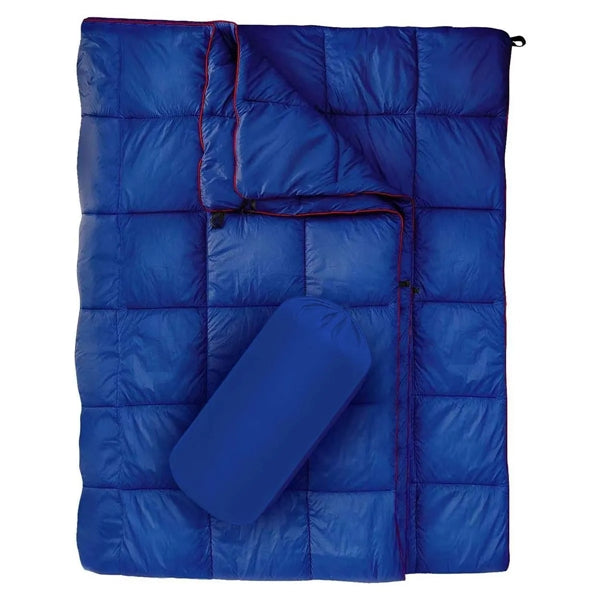 Branded Puffy Waterproof Camping Wearable Packable Blanket