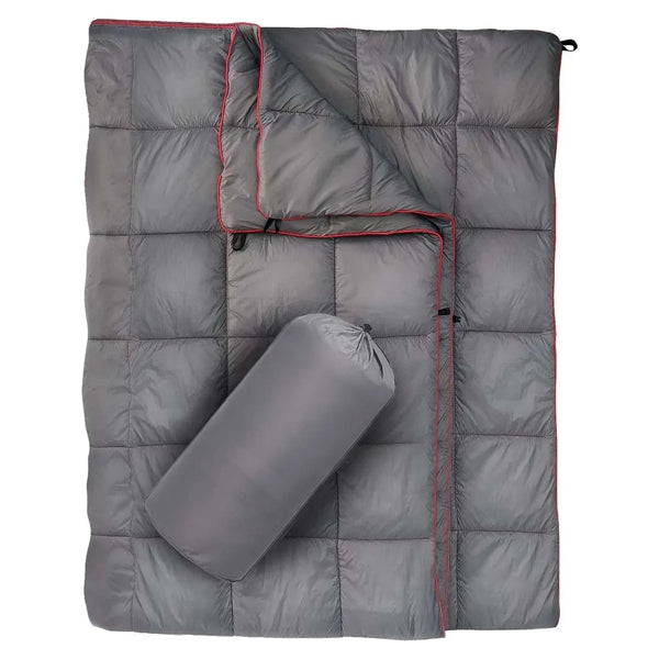 Branded Puffy Waterproof Camping Wearable Packable Blanket