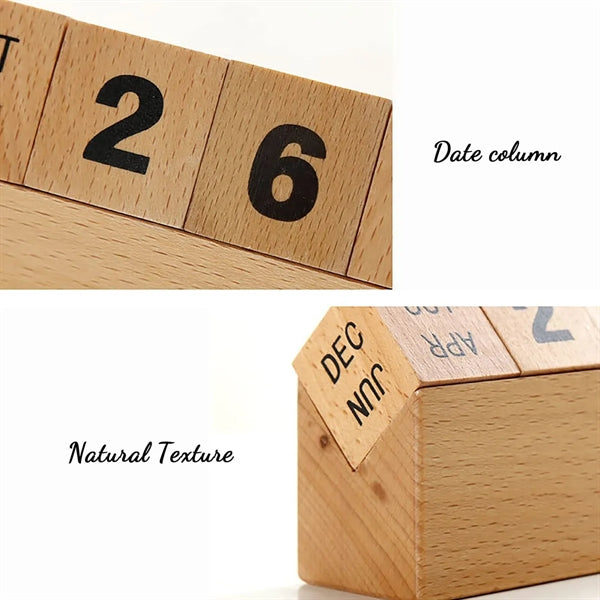 Wooden Perpetual Calendar