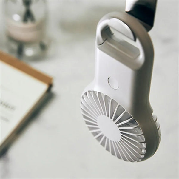 Mini LED Light Pocket Fan