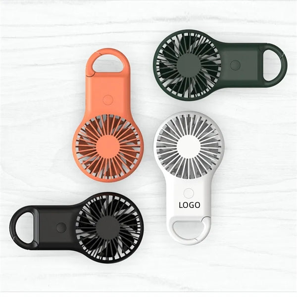 Mini LED Light Pocket Fan
