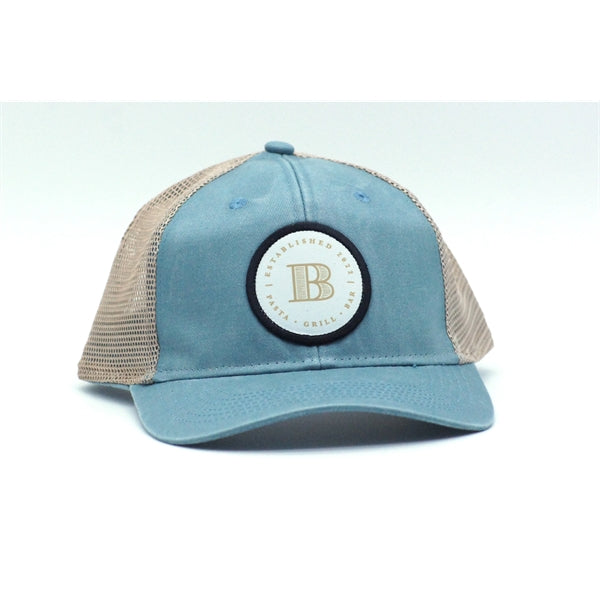 Outdoor Cap Structured Pony Tail Hat with Patch