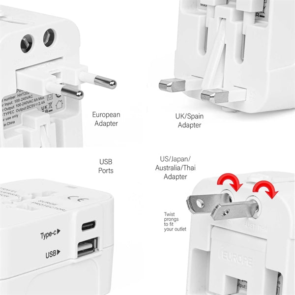 Universal International Travel Adapter