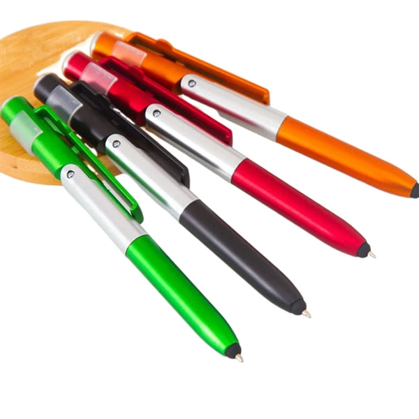 LED Light Ballpoint Multipurpose Foldable Pen Holder