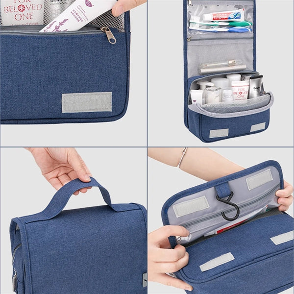 Big Capacity Dry-wet Zipper Carrier Organizer Toiletry Bag