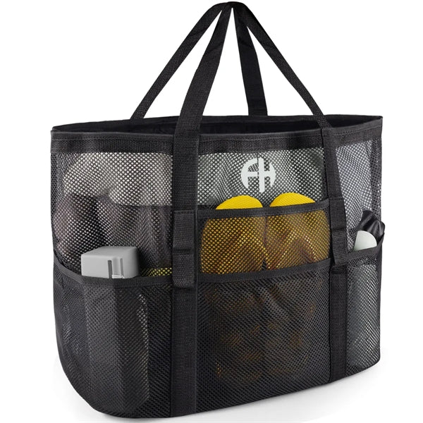 Large Beach Mesh Tote Bag