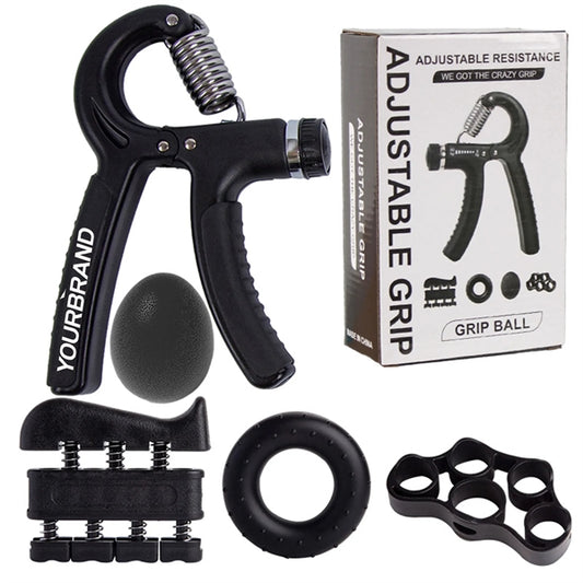 5 Pack Adjustable Resistance Grips Strengthener Kit