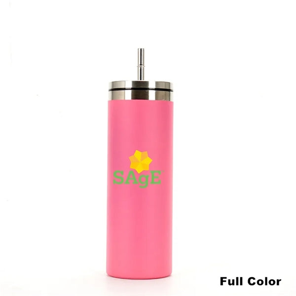 20 oz Slim Vacuum Tumblers Double Wall Insulated Coffee Cups