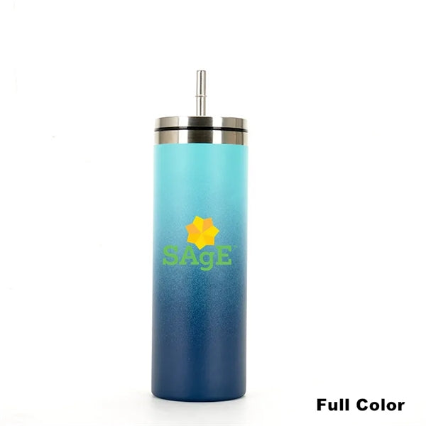 20 oz Slim Vacuum Tumblers Double Wall Insulated Coffee Cups