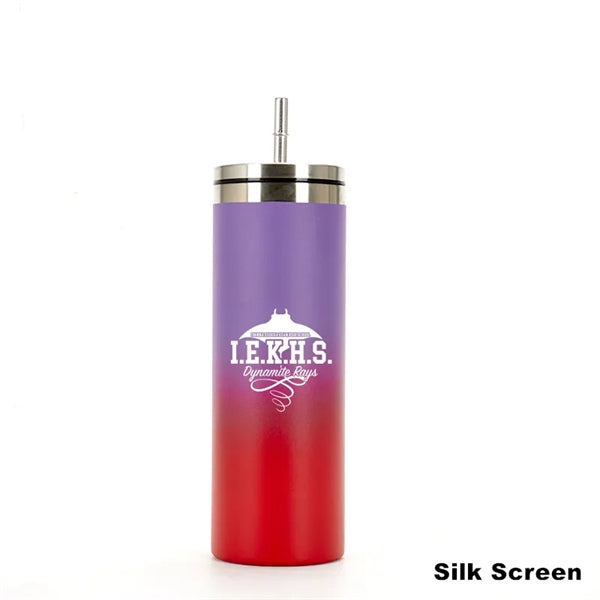 20 oz Slim Vacuum Tumblers Double Wall Insulated Coffee Cups