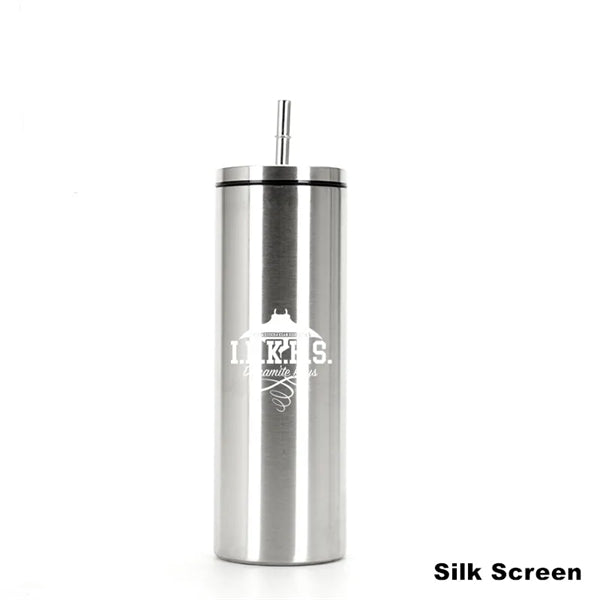 20 oz Slim Vacuum Tumblers Double Wall Insulated Coffee Cups