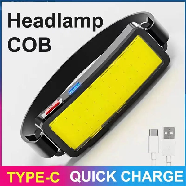 Rechargeable COB Led Headlamp