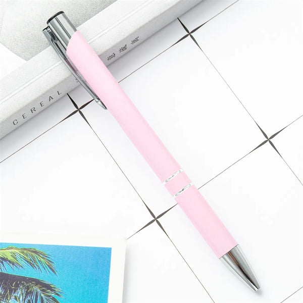 Retractable Aluminum Ballpoint Pen