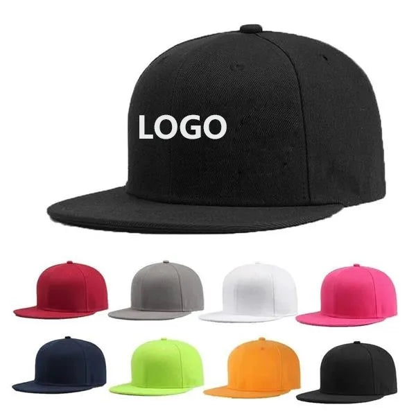 Classic Adjustable Hip-Hop Flat Brim Hat