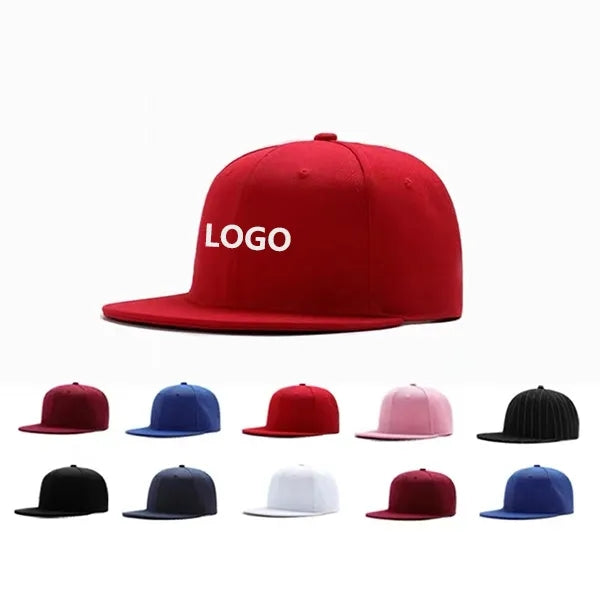 Classic Adjustable Hip-Hop Flat Brim Hat