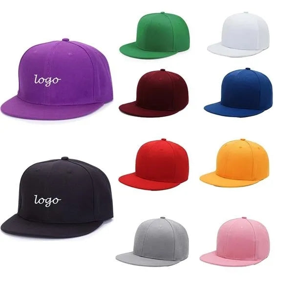 Classic Adjustable Hip-Hop Flat Brim Hat