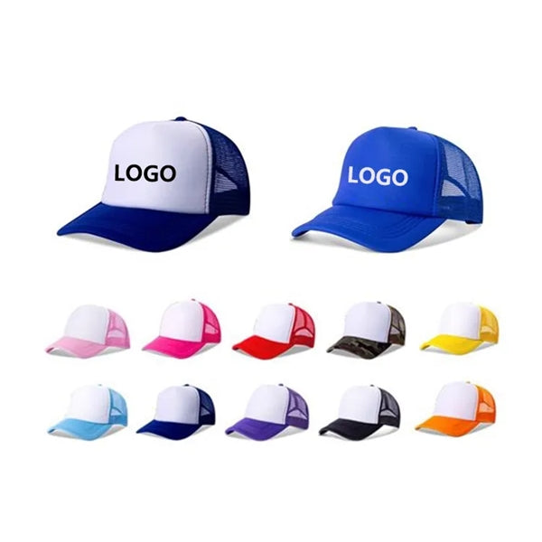 5 Panels Mesh Back Foam Trucker Cap Snapback