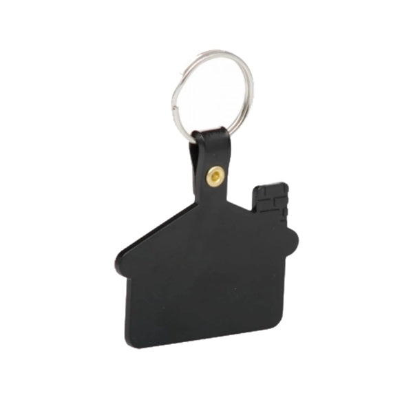 House Shaped Soft Tag Keychain