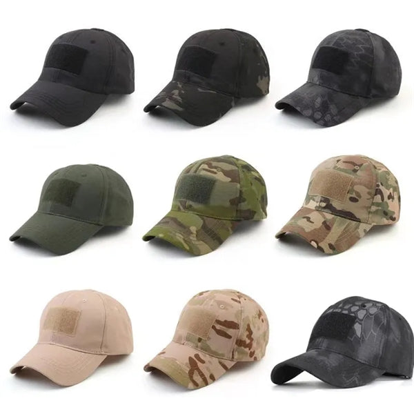 Camouflage hip hop baseball cap