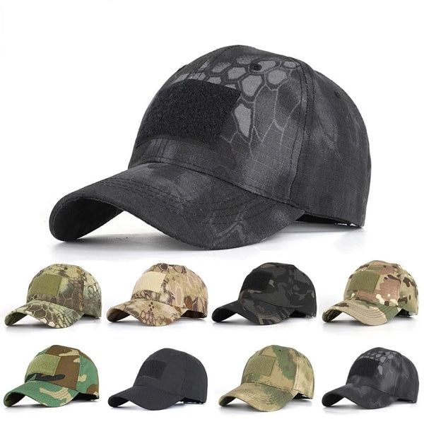 Camouflage hip hop baseball cap