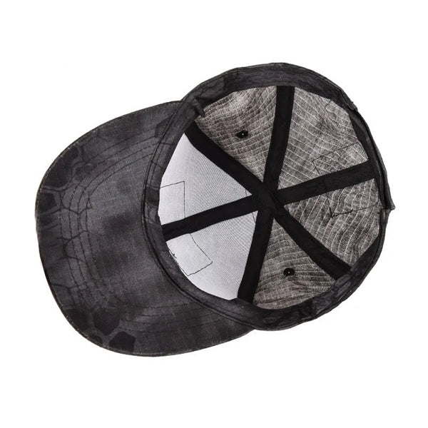 Camouflage hip hop baseball cap