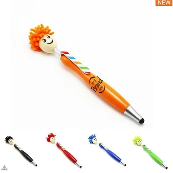 Miss Lady Screen Cleaner With Ballpoint Pen Stylus