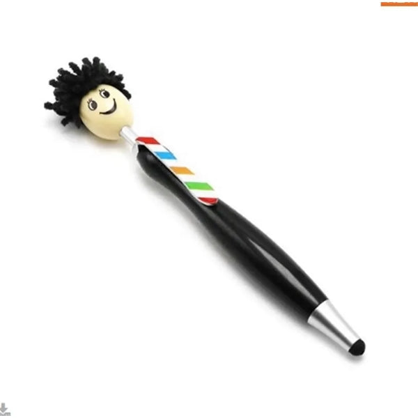 Miss Lady Screen Cleaner With Ballpoint Pen Stylus