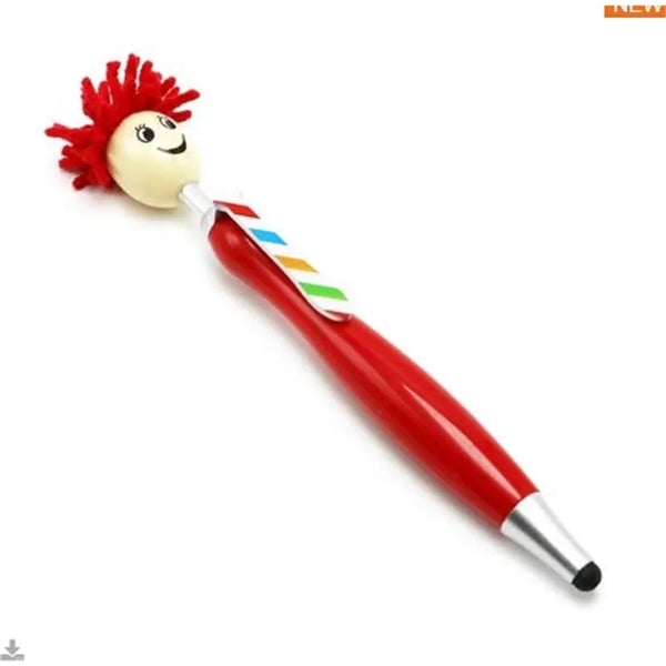 Miss Lady Screen Cleaner With Ballpoint Pen Stylus