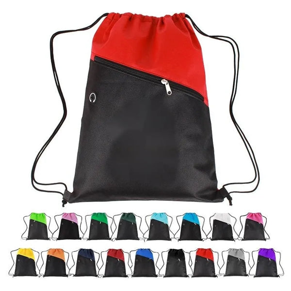 Polyester Sport Drawstring Backpack