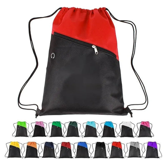 Polyester Sport Drawstring Backpack