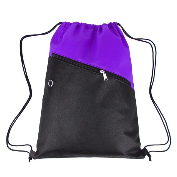 Polyester Sport Drawstring Backpack