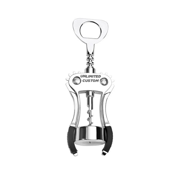 Heavy Duty Zinc Alloy Premium Wing Corkscrew Multifunctional
