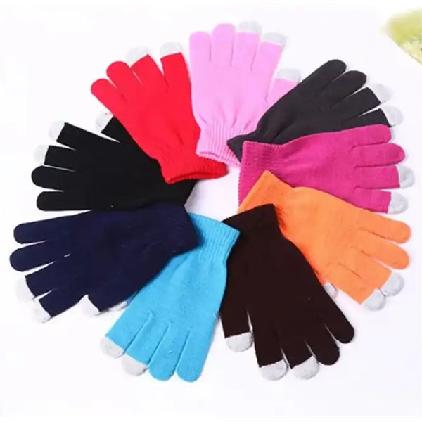 Touch Screen Soft Winter Gloves
