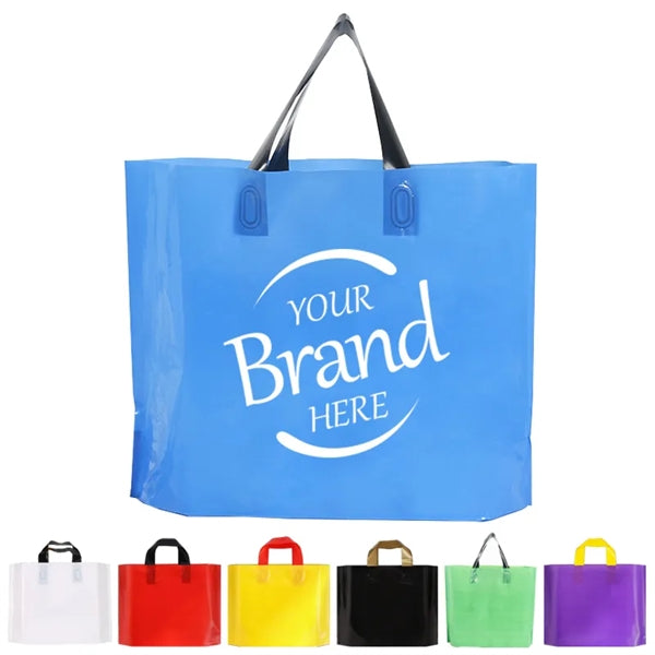 Soft Loop Plastic Shopping Tote Bags