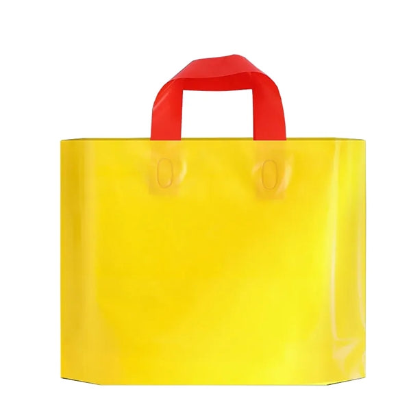 Soft Loop Plastic Shopping Tote Bags