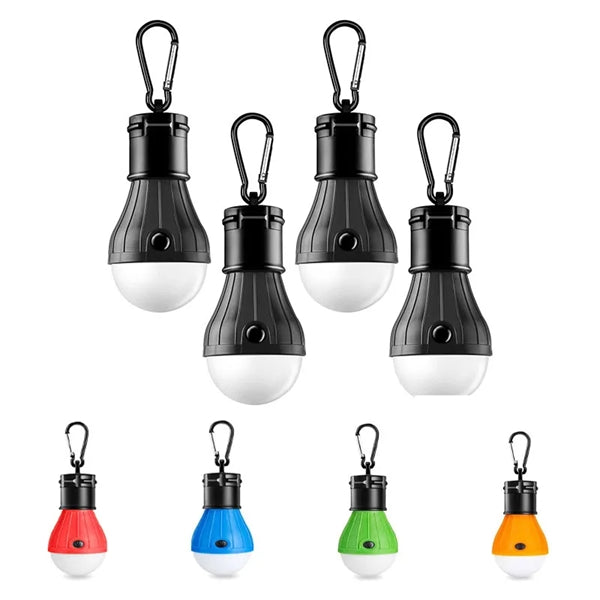 Portable LED Tent Light Hook Emergency Camping Bulb Lantern